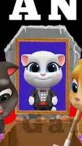 ai character: Angela  background