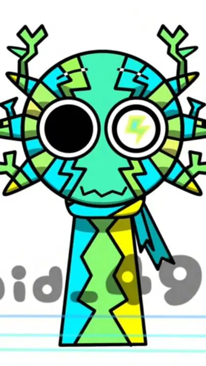 ai character: Electron background