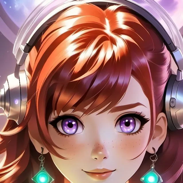 chat with ai character: red girl