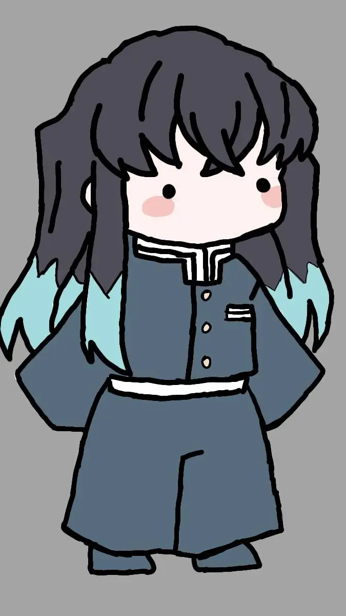ai character: tokito muichiro background