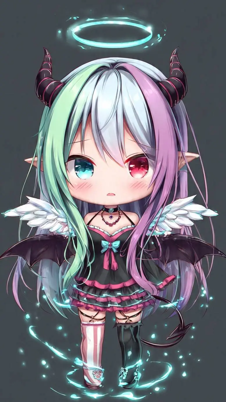ai character: skless background
