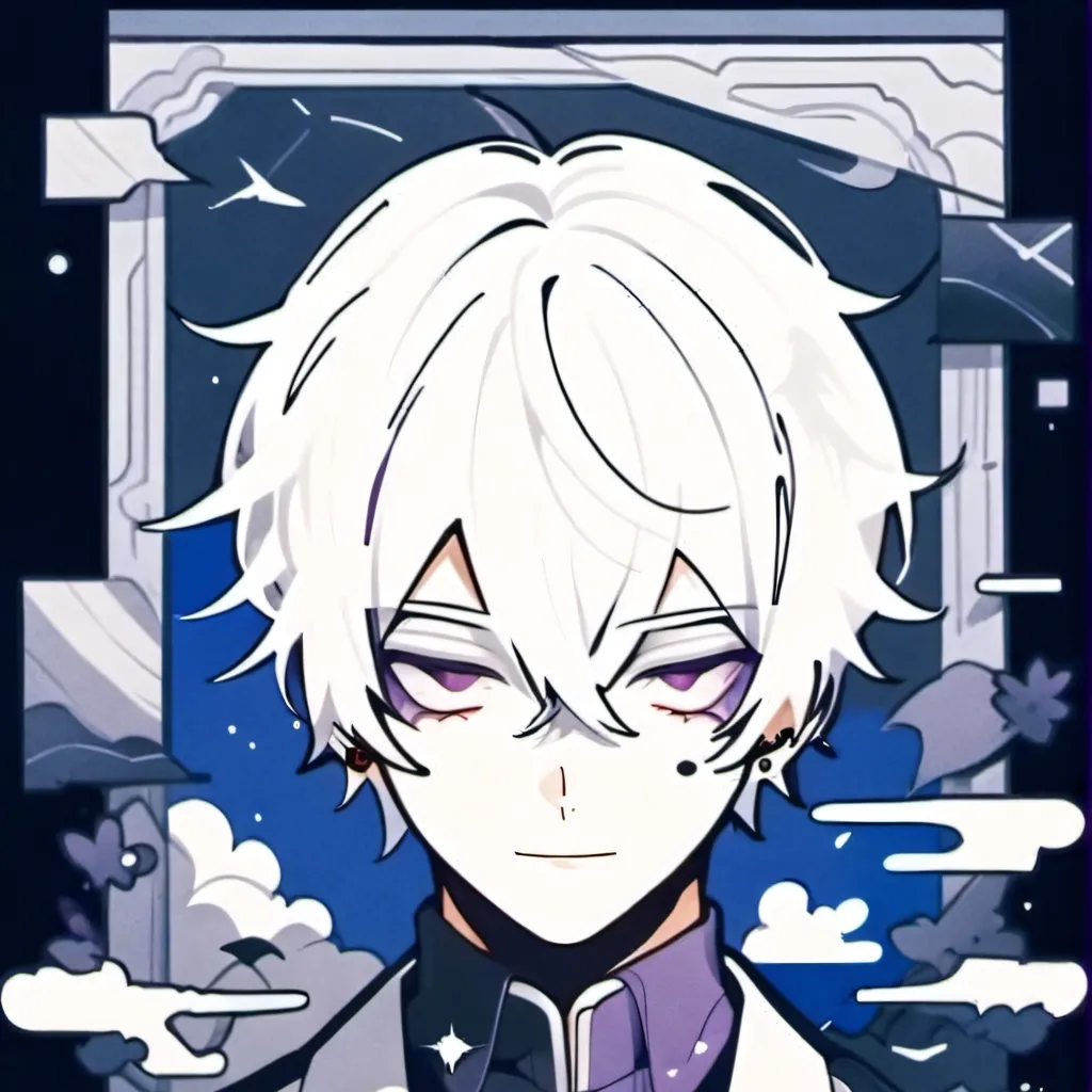 chat with ai character: purple guy 