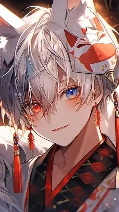 ai character: Kitsune. background