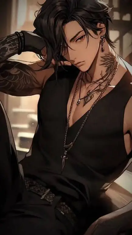 ai character: Mafia boss  background