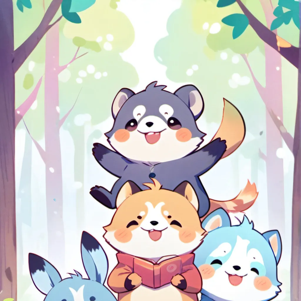 chat with ai character: smiling critters