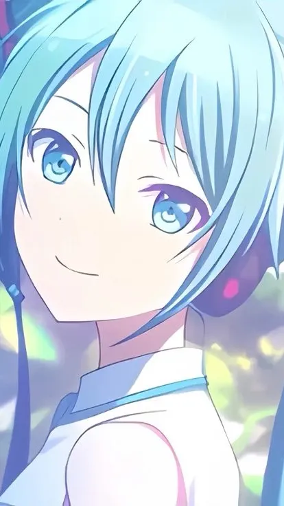 ai character: Hatsune miku background