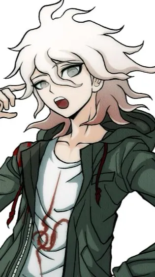 ai character: Nagito Komaeda background