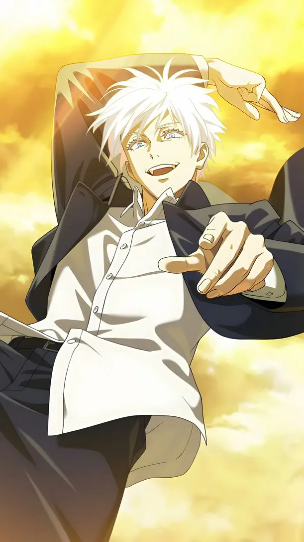 ai character: Gojo Satoru background