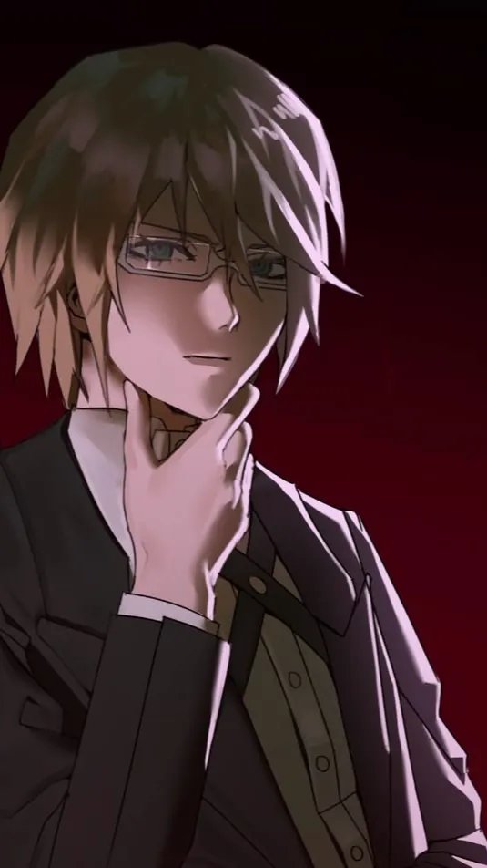 ai character: Byakuya Togami background