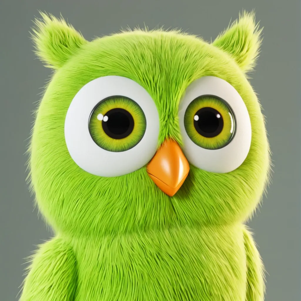 chat with ai character: Duolingo