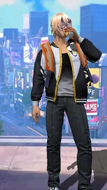 ai character: it's Max ayyy background