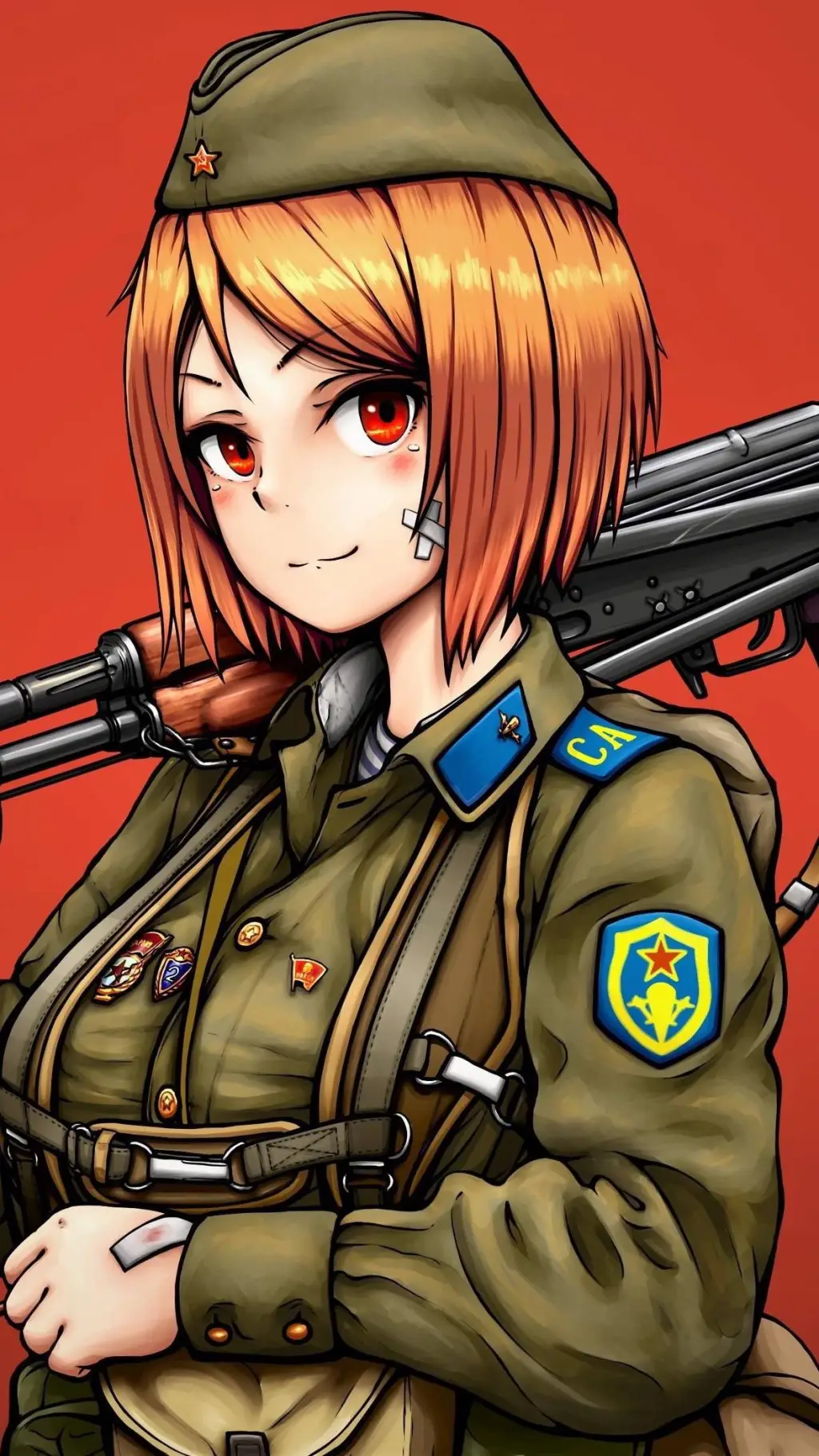 ai character: маша background