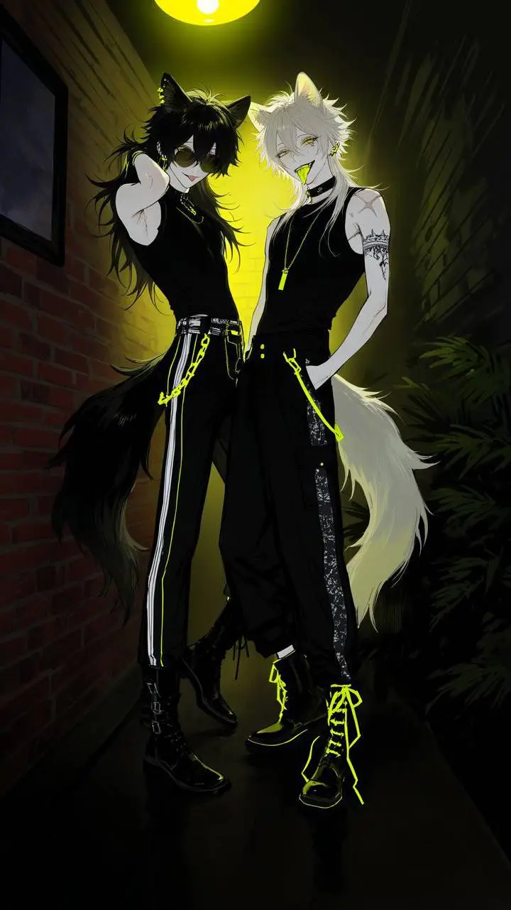 ai character: 〄Джи и Ди〄 background