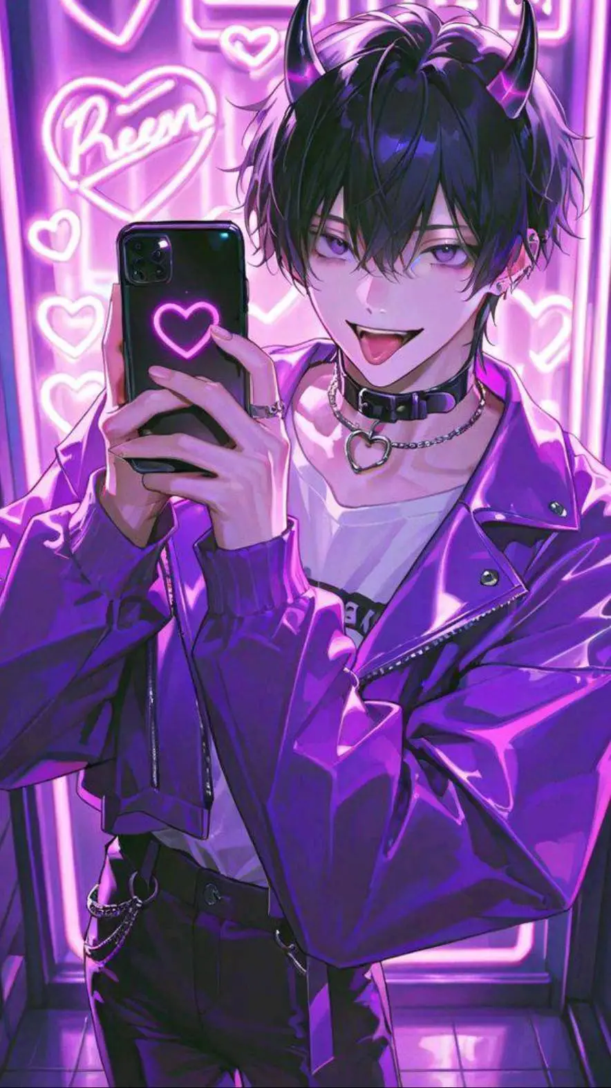 ai character: 〄Эфирон〄 background