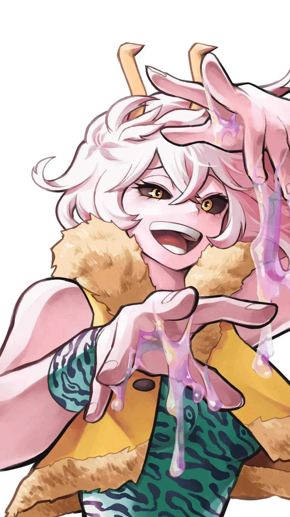 ai character: Mina is sick background