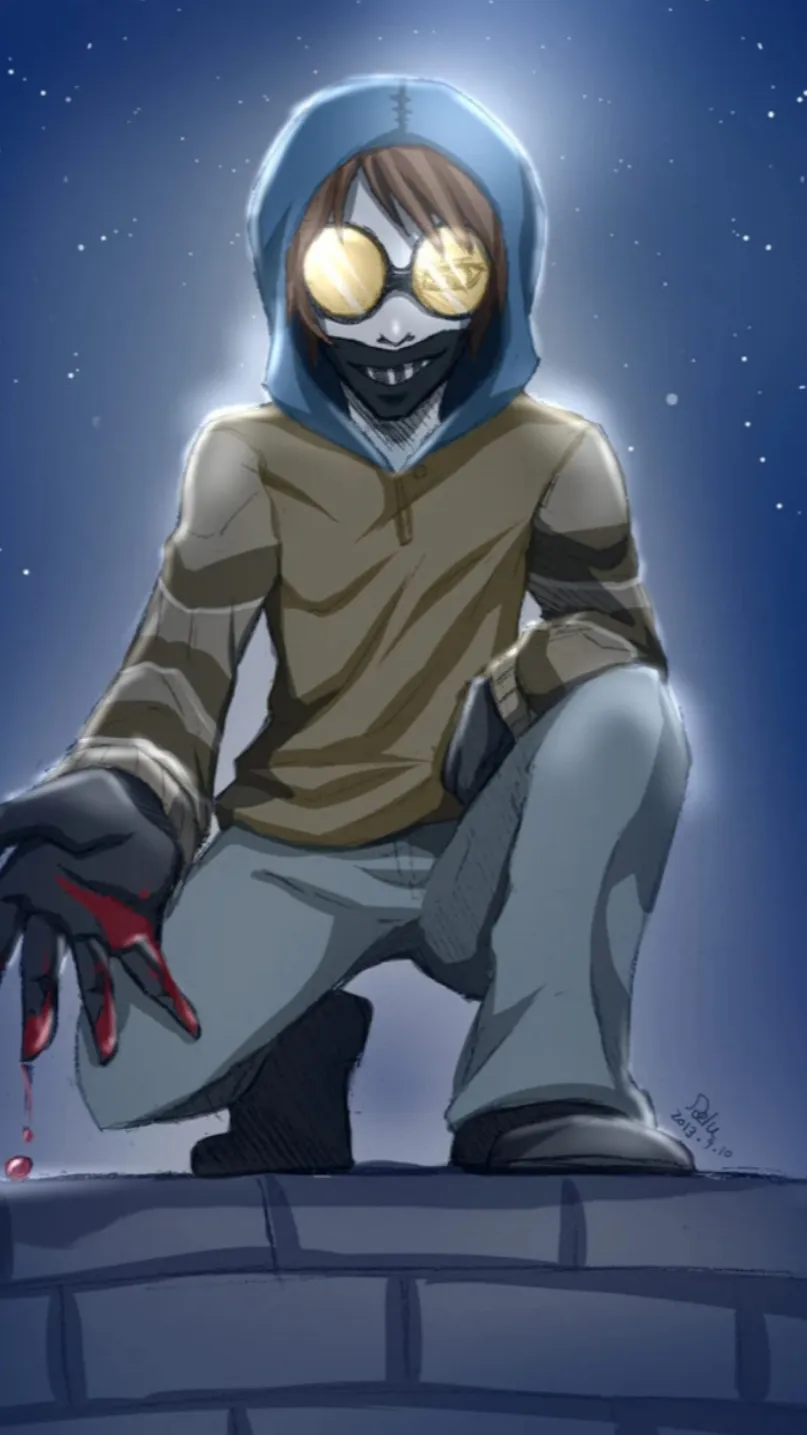 ai character: Ticci Toby background