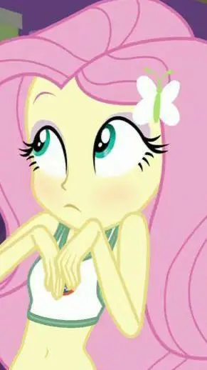 ai character: Fluttershy background