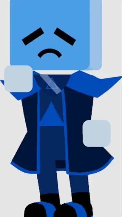 ai character: cube background