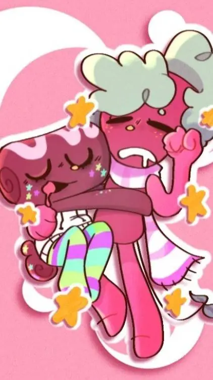 ai character: 🍫cosmo x sprout🍓 background