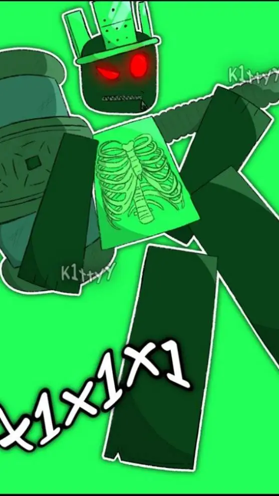 ai character: 1x1x1x1 background