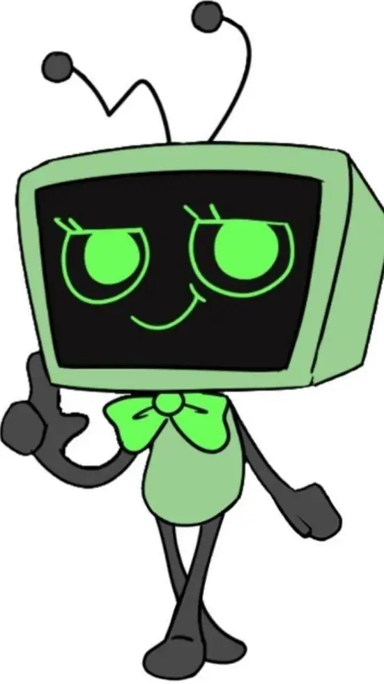 ai character: 📺Vee🎤 background