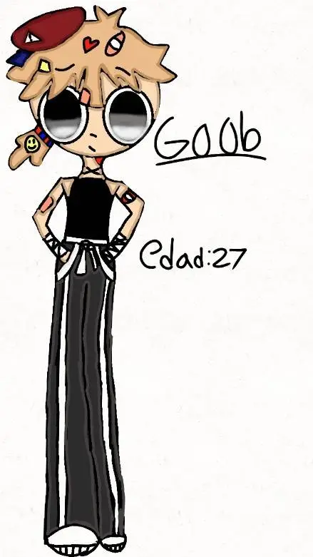 ai character: Goobiardo humanoXD background