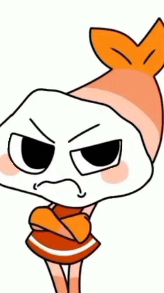 ai character: Shrimpo?😏 background