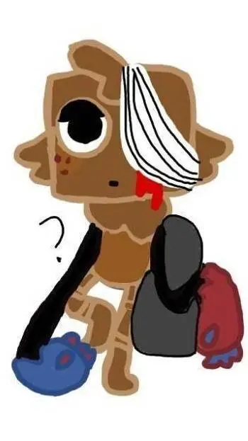 ai character: metal Goob background