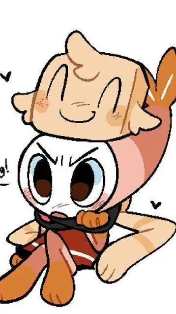 ai character: AreyouokayShrimpo? background