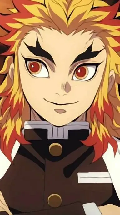 ai character: Rengoku🧡🔥 background