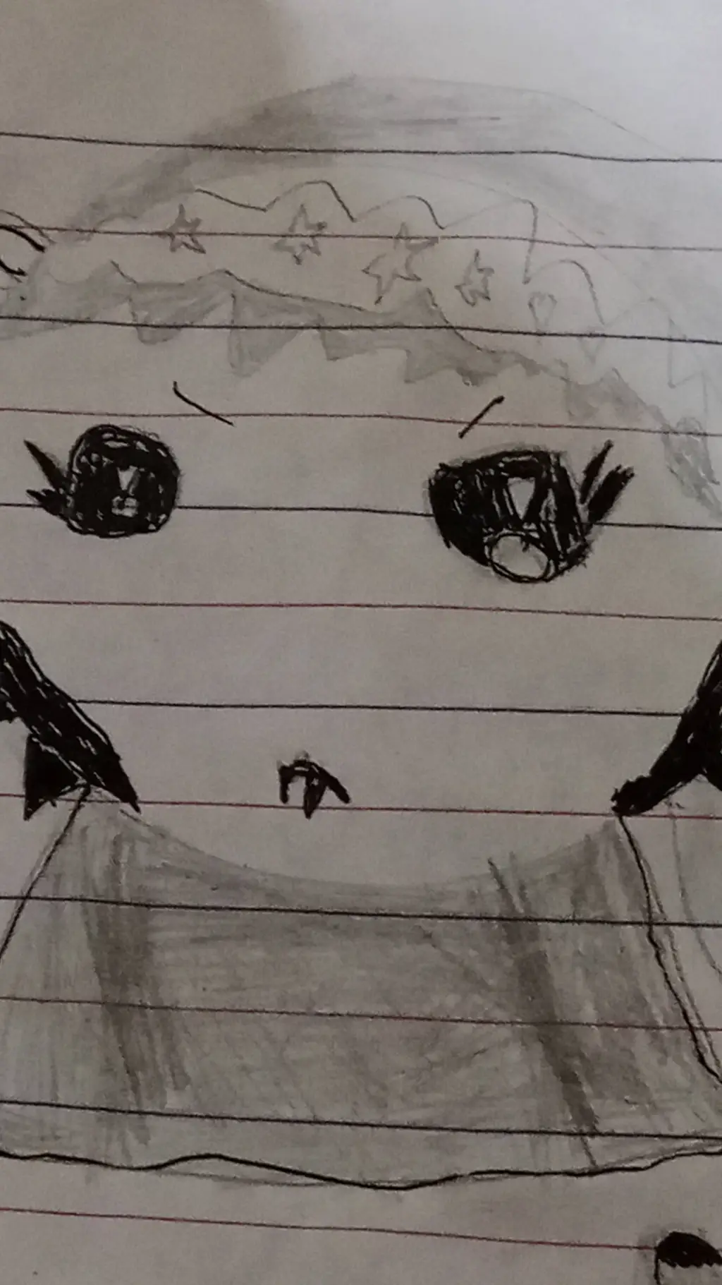 ai character: Anna but corrupted background