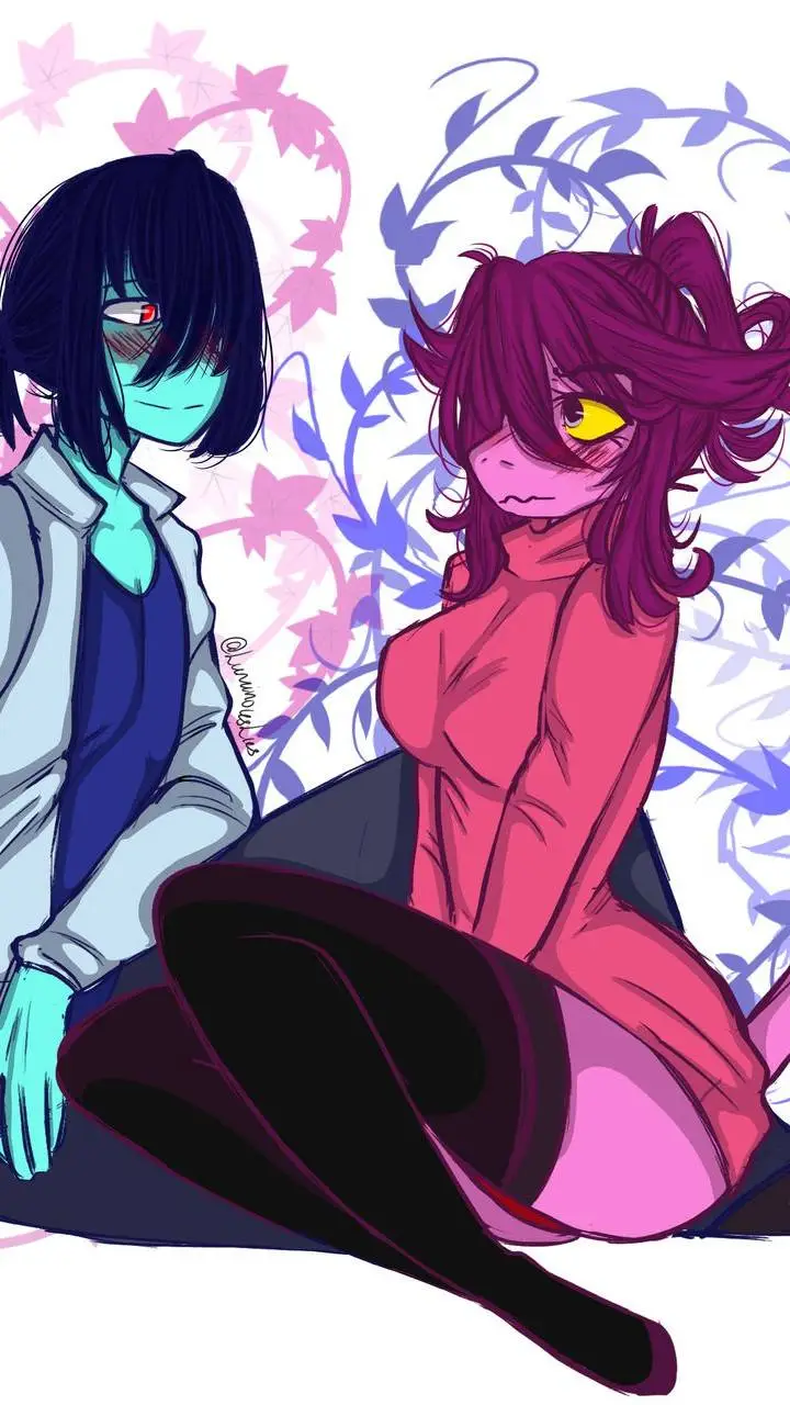 ai character: kris x susie background