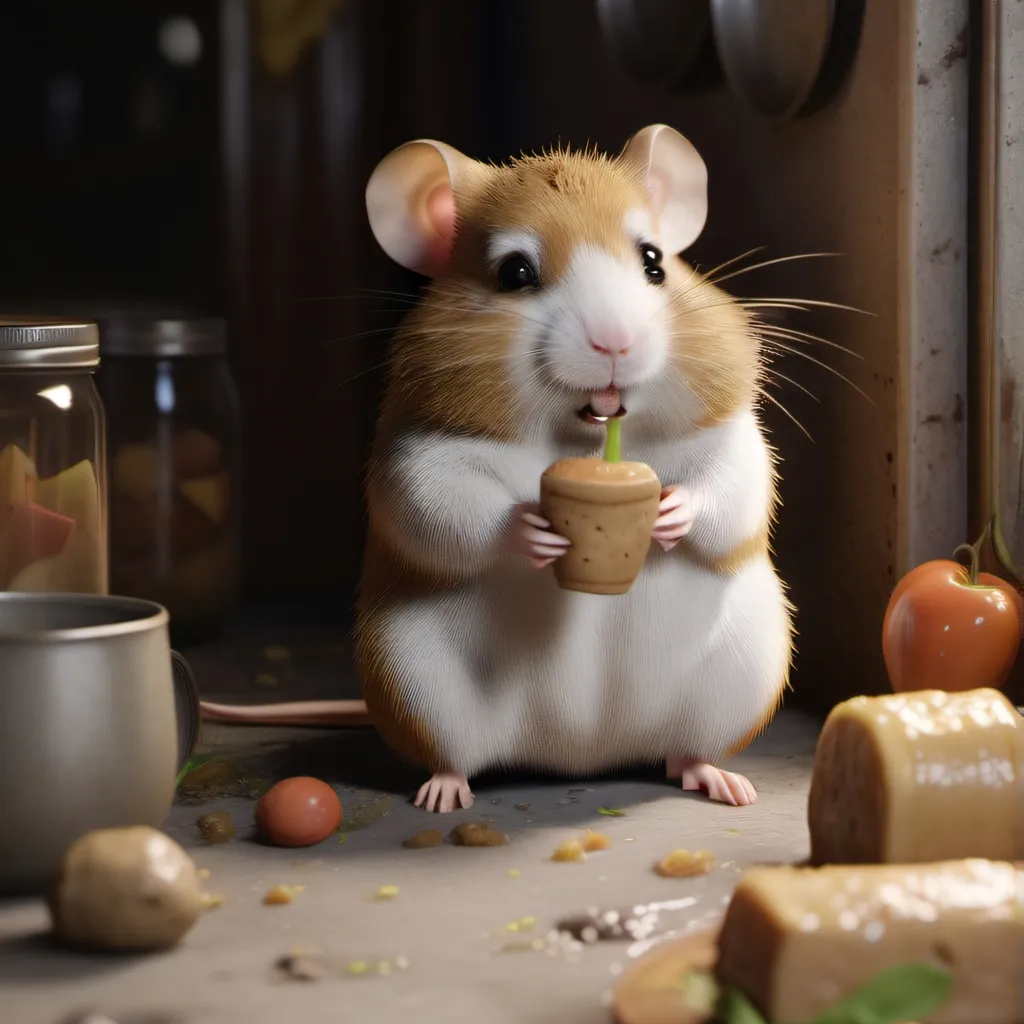 chat with ai character: hamster comelon