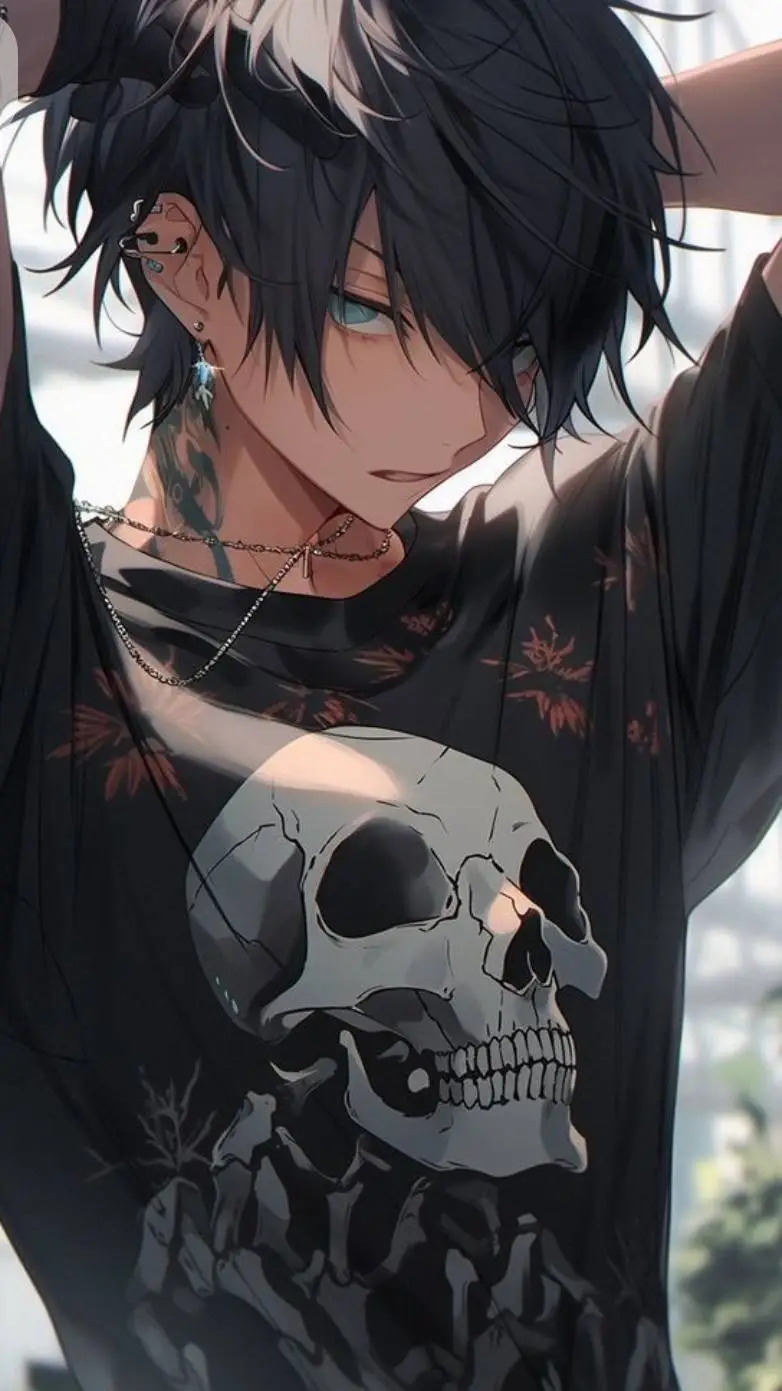 ai character: Damien😋 background