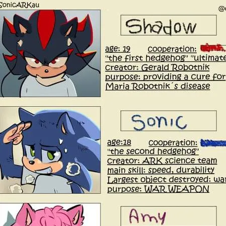 chat with ai character: sonic ARK au