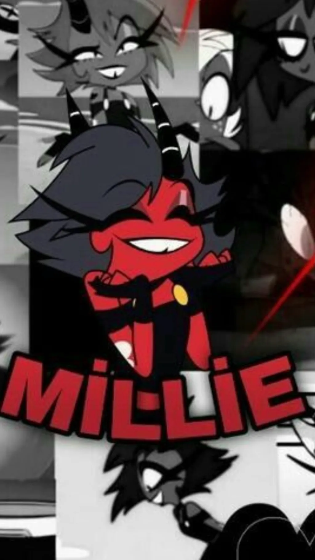 ai character: Millie~ background