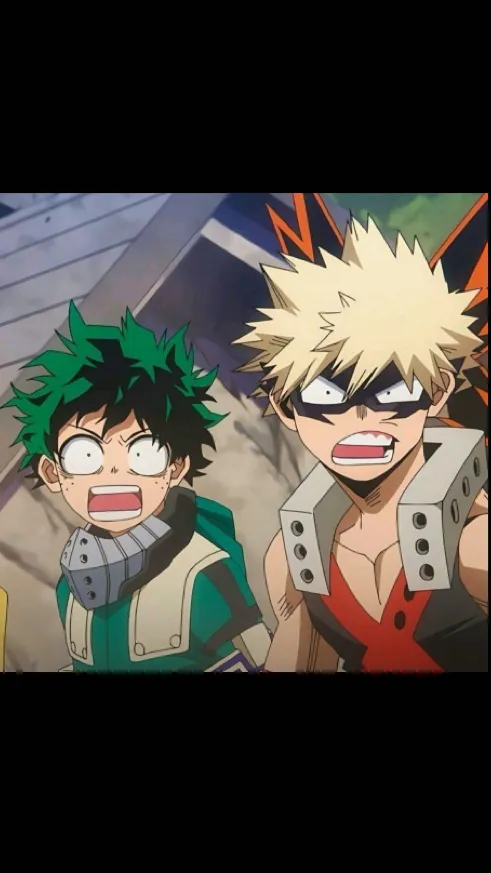 ai character: Katsuki and Deku background
