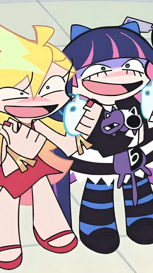 ai character: Panty and stocking background