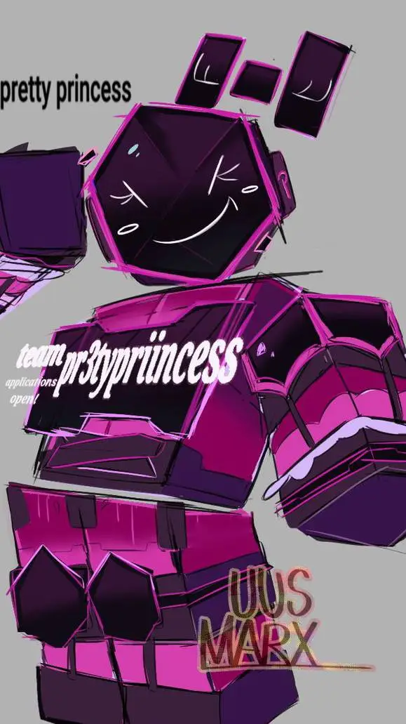 ai character: pr3ttyprinces mech background