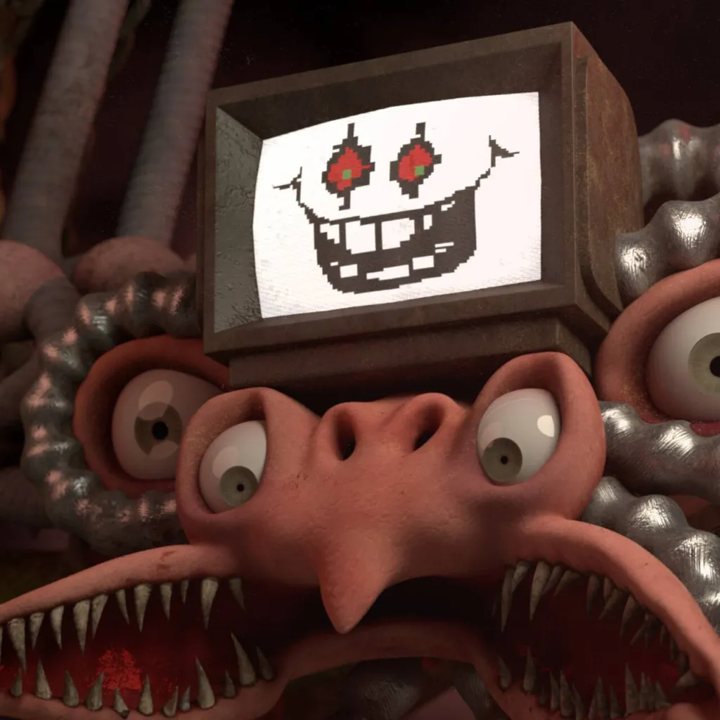 chat with ai character: omga Flowey boss 