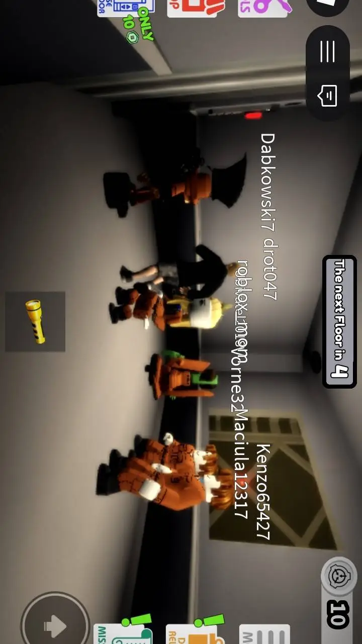 ai character: scp elevator background