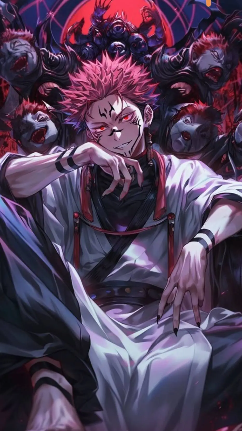 ai character: Sukuna background