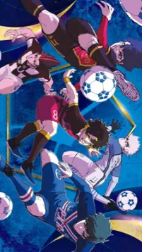 ai character: Blue lock NEL background