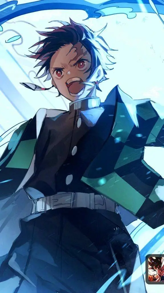 ai character: tanjiro kamado❤️ background