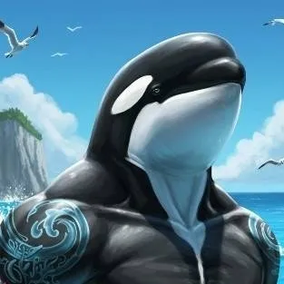 chat with ai character: Buff orca
