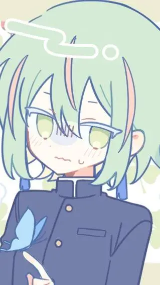 ai character: Midori  background