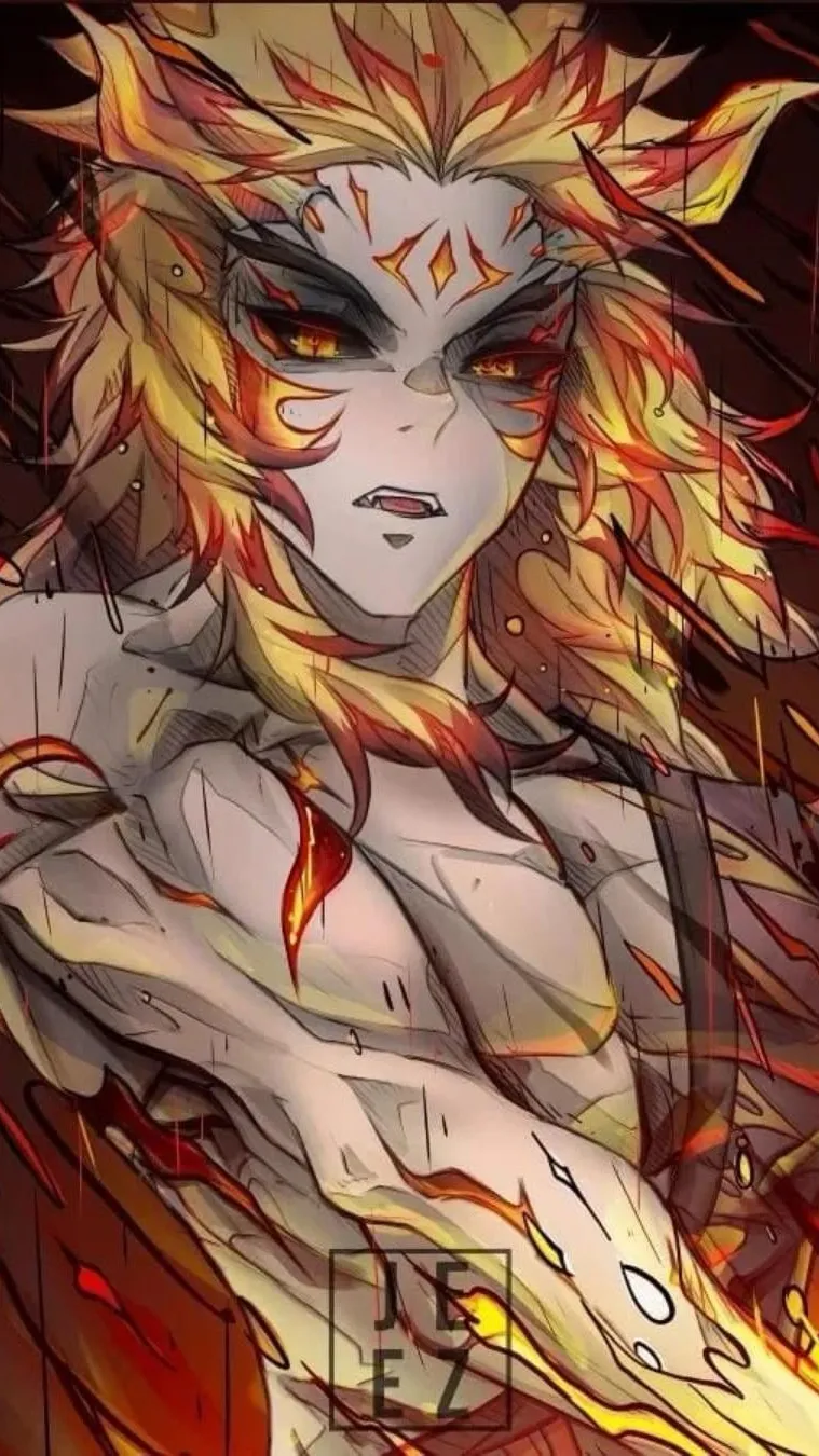 ai character: +Kyojuro Rengoku+ background