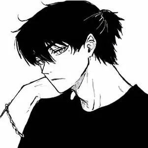 chat with ai character: Karasu(hair down) 