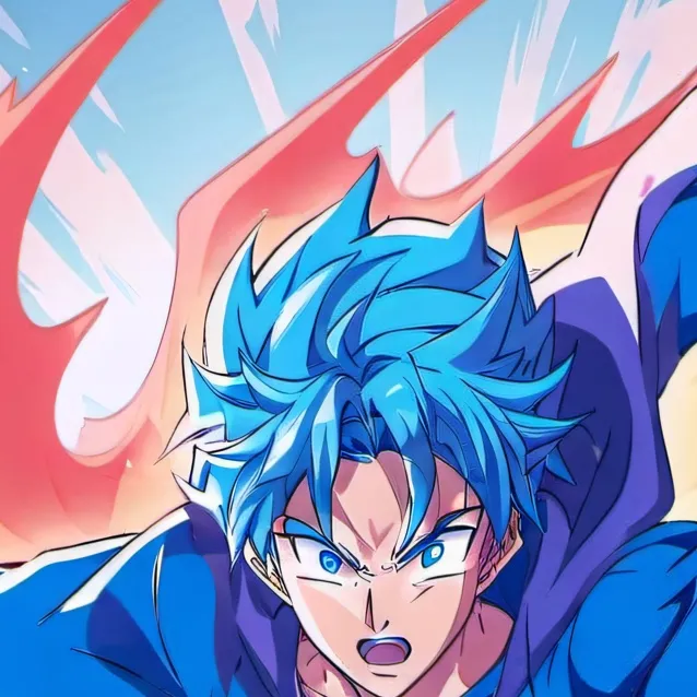 chat with ai character: Goku procurando 