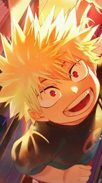 ai character: katsuki bakugo background